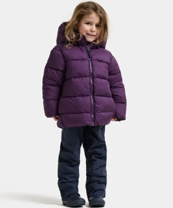 Alternative view of Didriksons žieminė striukė ROXEN KIDS JACKET 2 - Northen Purple (Išankstinis užsakymas)