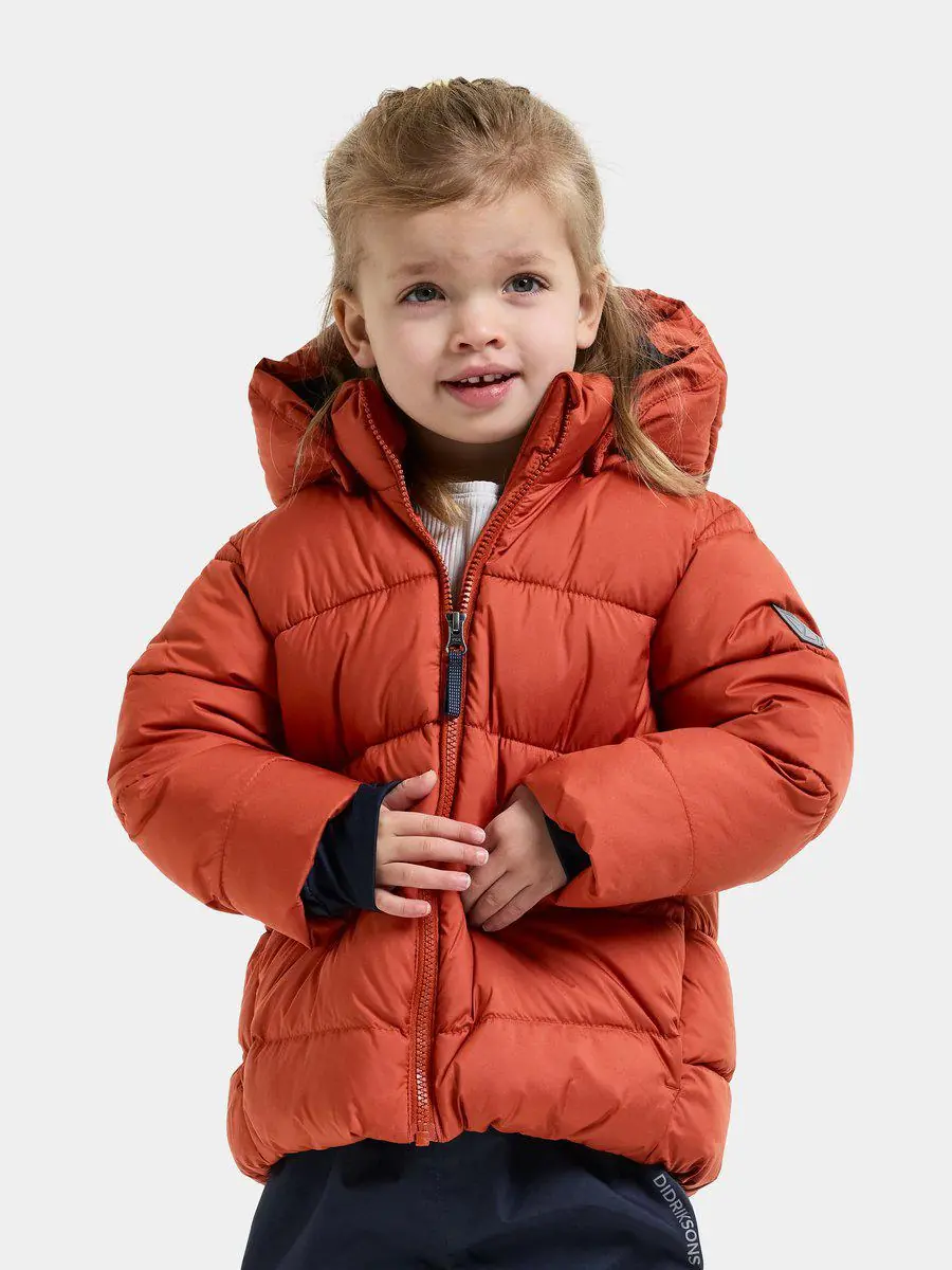 Didriksons žieminė striukė ROXEN KIDS JACKET 2 - Rust