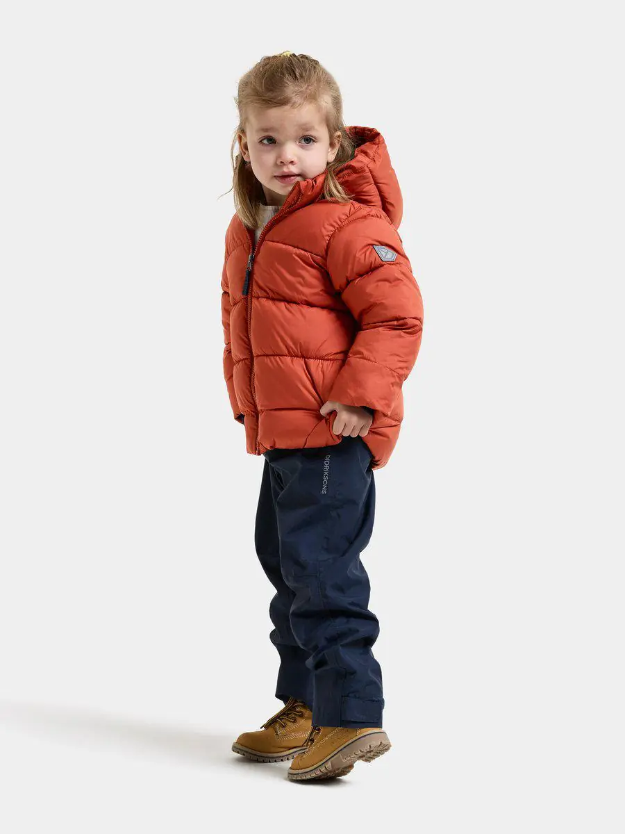 Didriksons žieminė striukė ROXEN KIDS JACKET 2 - Rust (Išankstinis užsakymas) - Image 3