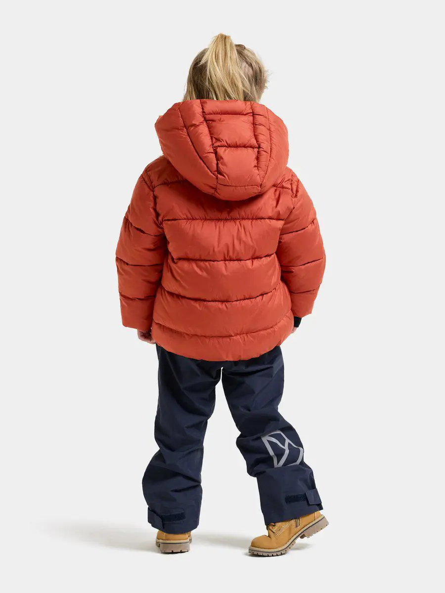 Didriksons žieminė striukė ROXEN KIDS JACKET 2 - Rust (Išankstinis užsakymas) - Image 4