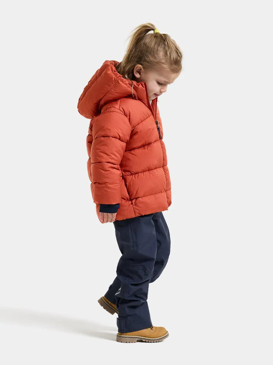 Didriksons žieminė striukė ROXEN KIDS JACKET 2 - Rust (Išankstinis užsakymas) - Image 5