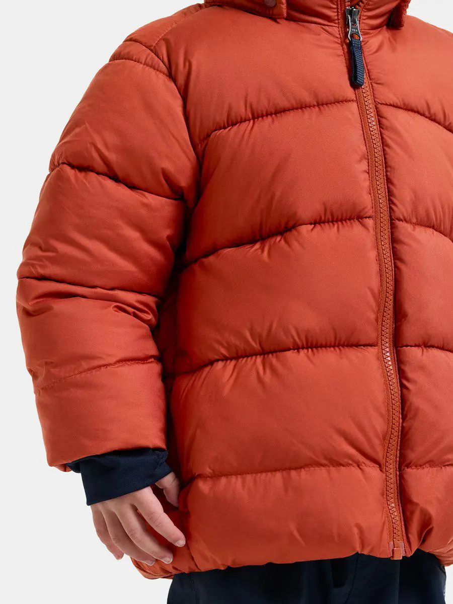 Didriksons žieminė striukė ROXEN KIDS JACKET 2 - Rust (Išankstinis užsakymas) - Image 7