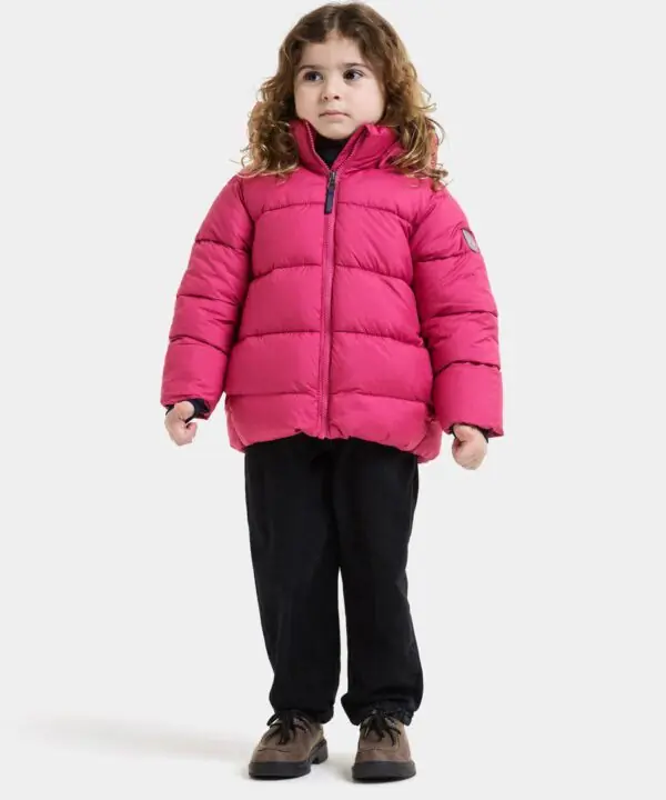 Alternative view of Didriksons žieminė striukė ROXEN KIDS JACKET 2 - Cactus Pink (Išankstinis užsakymas)