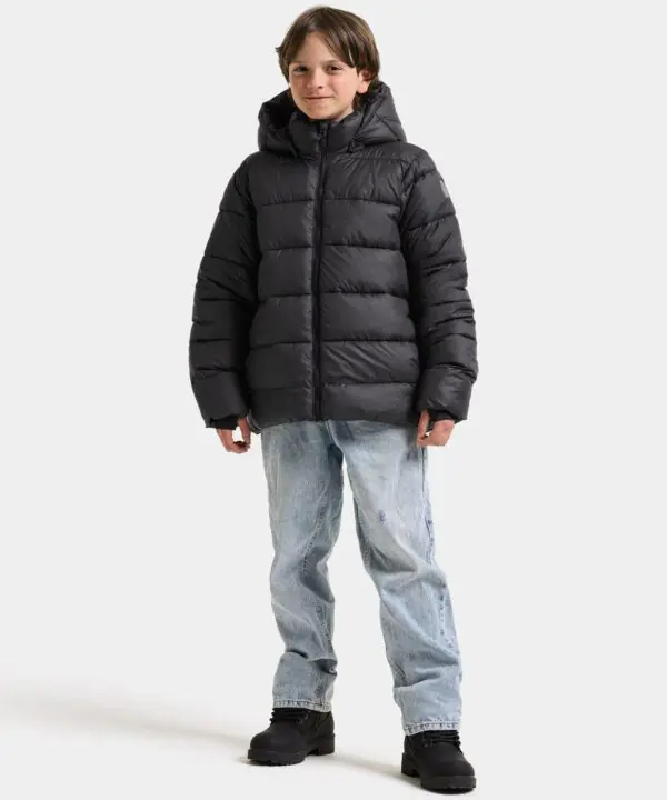 Alternative view of Didriksons žieminė striukė SCORIA KIDS JACKET 2 - Black (Išankstinis užsakymas)