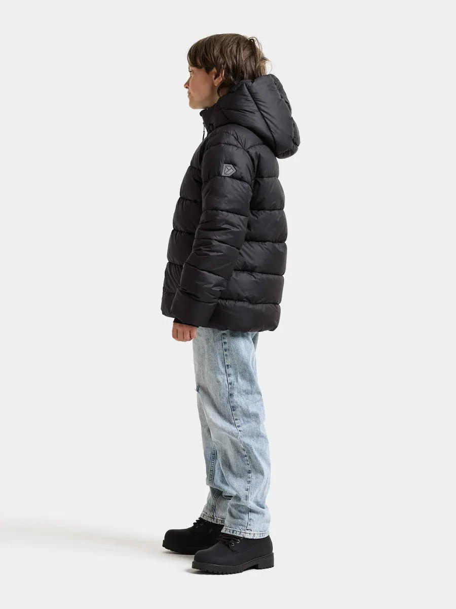 Didriksons žieminė striukė SCORIA KIDS JACKET 2 - Black (Išankstinis užsakymas) - Image 3