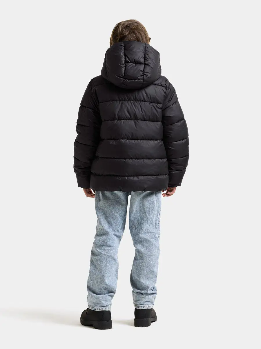 Didriksons žieminė striukė SCORIA KIDS JACKET 2 - Black (Išankstinis užsakymas) - Image 4