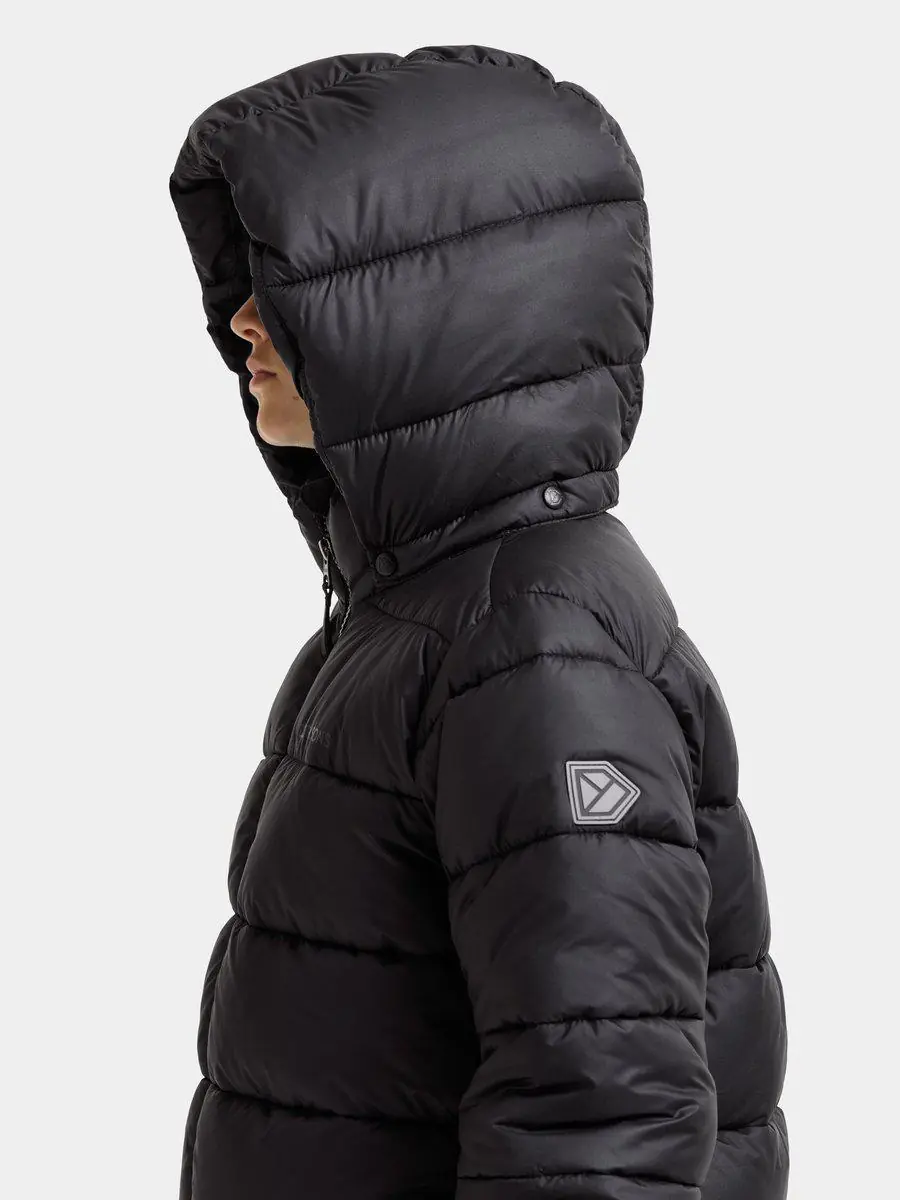 Didriksons žieminė striukė SCORIA KIDS JACKET 2 - Black (Išankstinis užsakymas) - Image 6