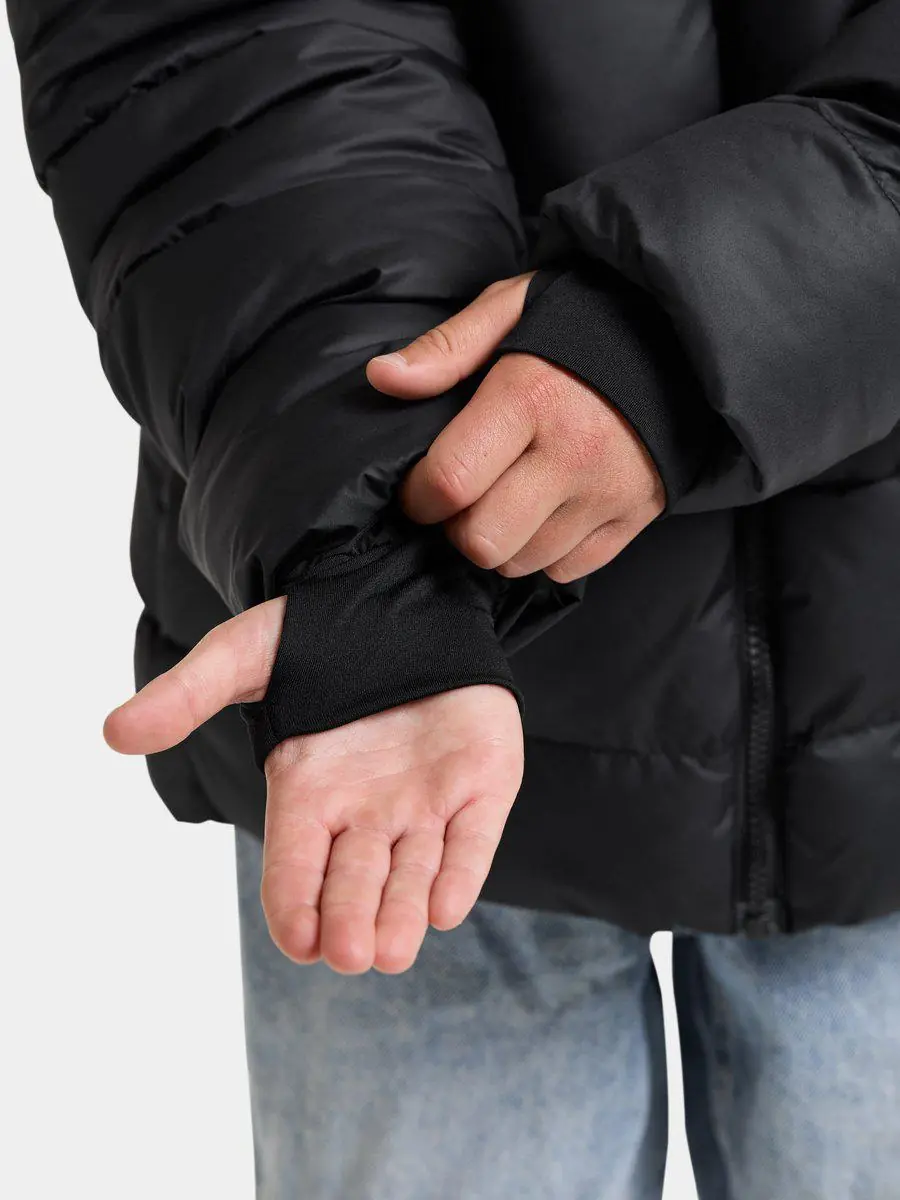 Didriksons žieminė striukė SCORIA KIDS JACKET 2 - Black (Išankstinis užsakymas) - Image 8