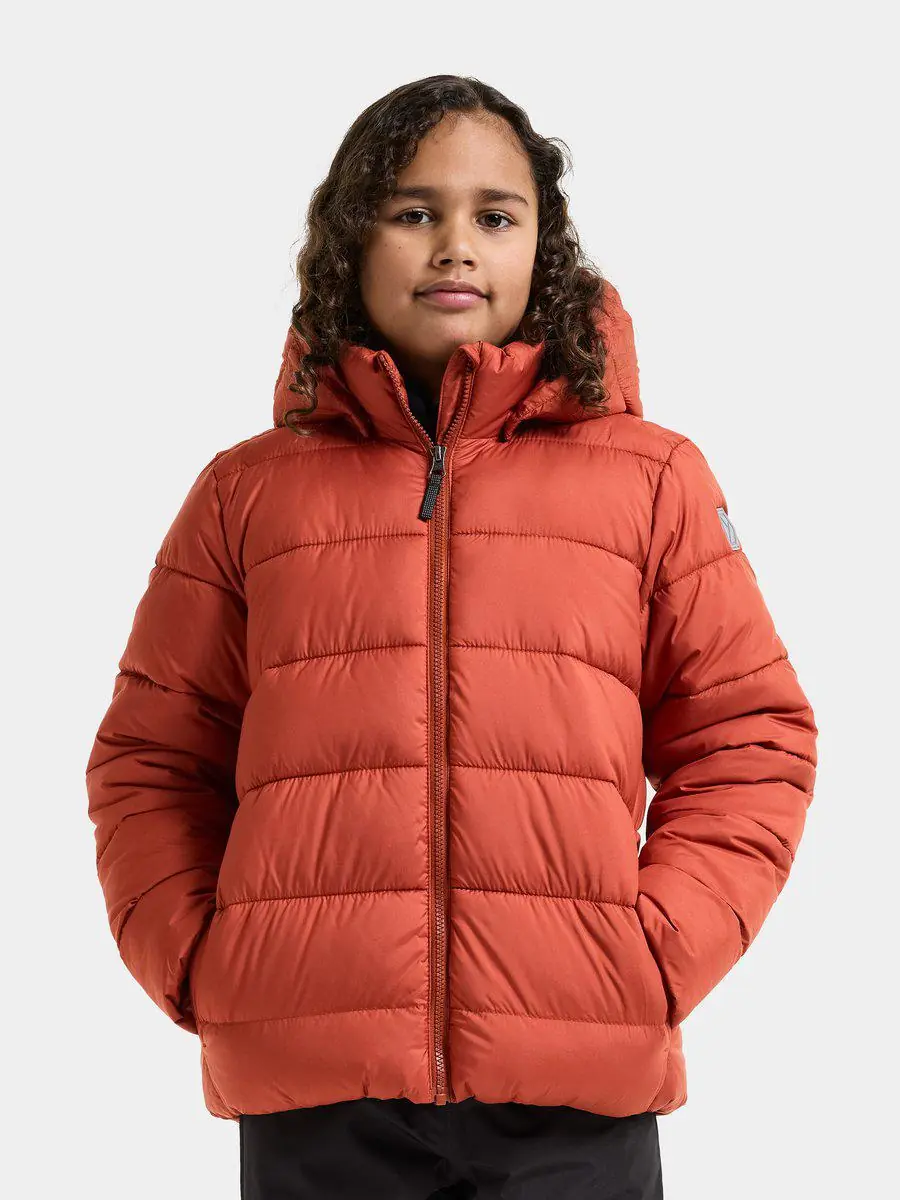 Didriksons žieminė striukė SCORIA KIDS JACKET 2 - Rust