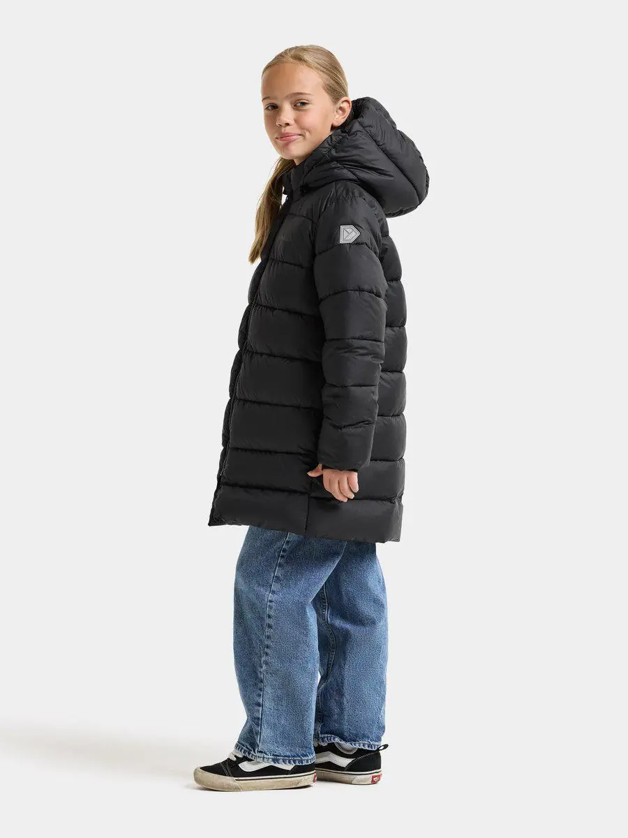 Didriksons žieminė parka SCORIA KIDS PARKA 2 - Black (Išankstinis užsakymas) - Image 3