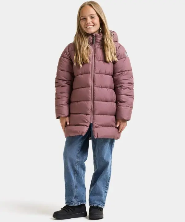 Alternative view of Didriksons žieminė parka SCORIA KIDS PARKA 2 - Dulse Pink (Išankstinis užsakymas)