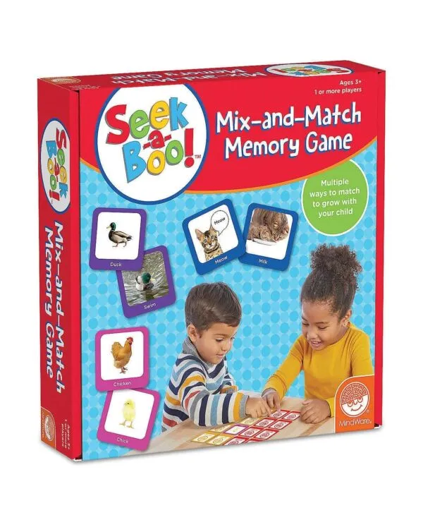 edukaciniai zaislai. Lavinamieji zaislai. Mindware . Atminties žaidimas „Seek-a-Boo“