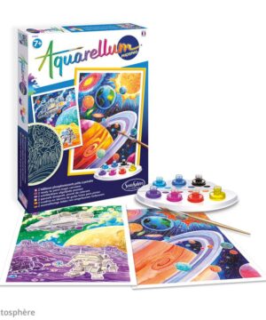 edukaciniai zaislai. Lavinamieji zaislai. SentoSphere . Akvarelės rinkinys Aquarellum Phospho – Kosmosas
