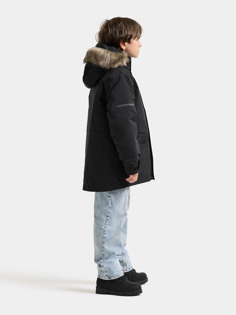 Didriksons žieminė parka SYLVIN KIDS PARKA 2 - Black (Išankstinis užsakymas) 7 Didriksons žieminė parka SYLVIN KIDS PARKA 2 - Black (Išankstinis užsakymas) - Image 5