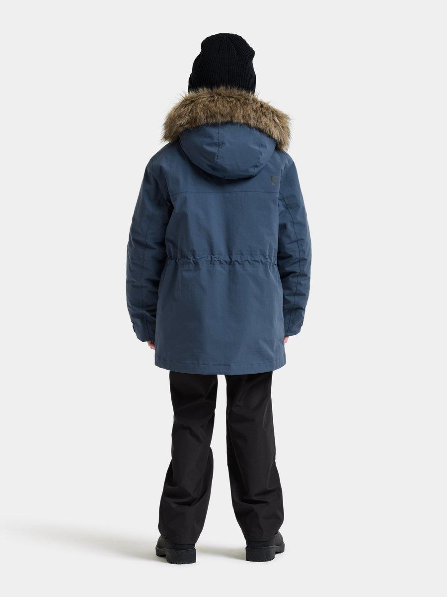 Didriksons žieminė parka SYLVIN KIDS PARKA 2 - Mountain Blue (Išankstinis užsakymas) 6 Didriksons žieminė parka SYLVIN KIDS PARKA 2 - Mountain Blue (Išankstinis užsakymas) - Image 4