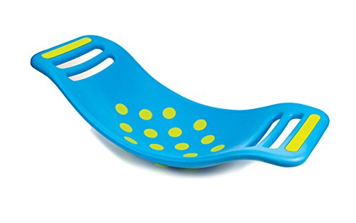 edukaciniai zaislai. Lavinamieji zaislai. FatBrainToys . Teeter Popper balansavimo lenta-lingė (mėlyna)