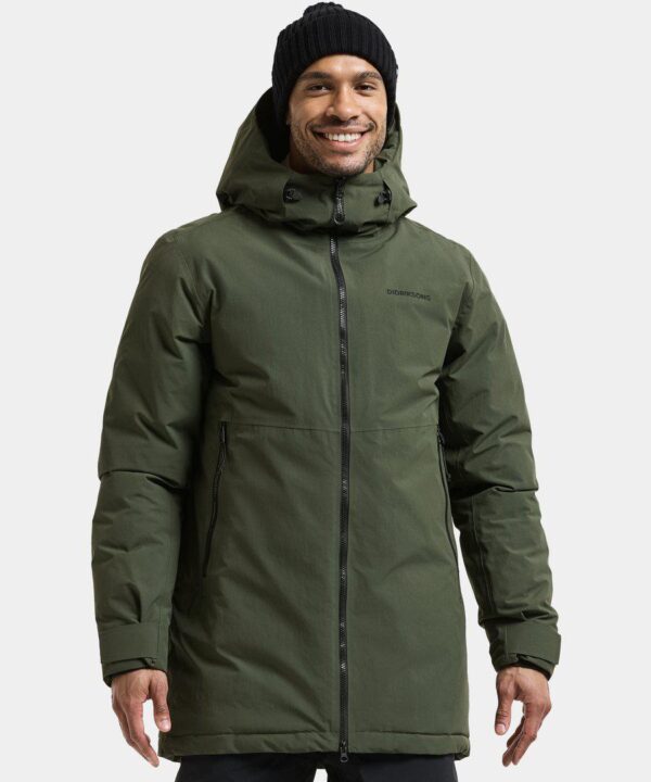 Didriksons vyriška žieminė parka TEMPEST USX PARKA - Deep Green
