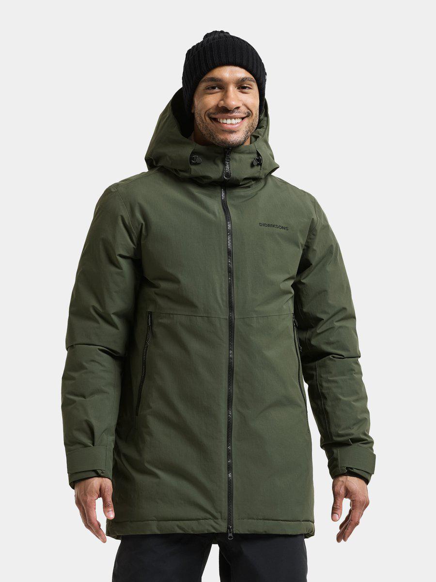 Didriksons vyriška žieminė parka TEMPEST USX PARKA - Deep Green (Išankstinis užsakymas) 3 Didriksons vyriška žieminė parka TEMPEST USX PARKA - Deep Green