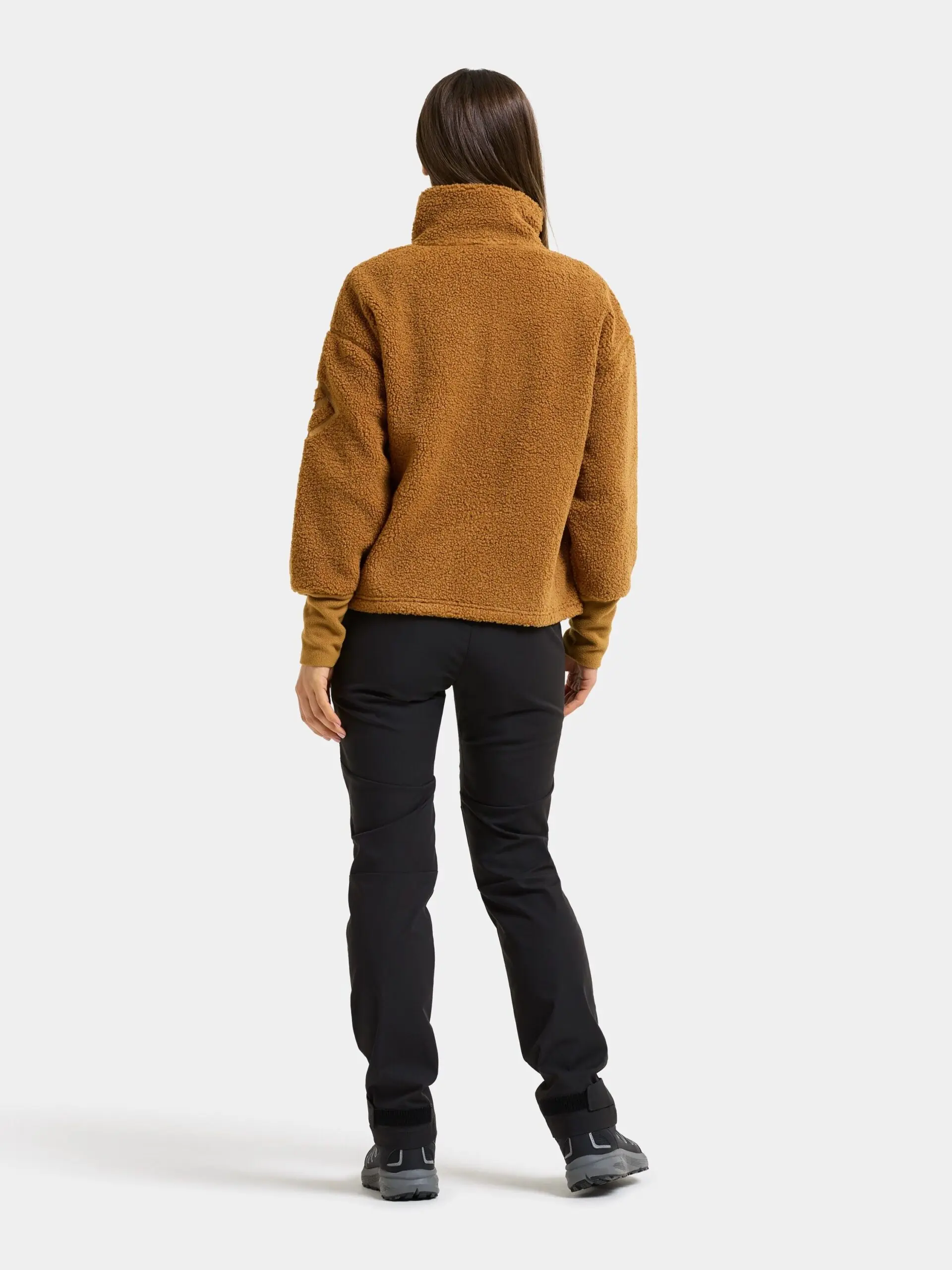Didriksons moteriškas flisinis džemperis MELLA WNS FULL-ZIP - Spice Brown (Išankstinis užsakymas) 8 Didriksons MELLA moteriškas džemperis Spice Brown