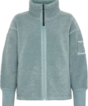 Didriksons moteriškas flisinis džemperis MELLA WNS FULL-ZIP - Factory Blue (Išankstinis užsakymas) 2 Didriksons MELLA moteriškas džemperis Factory Blue