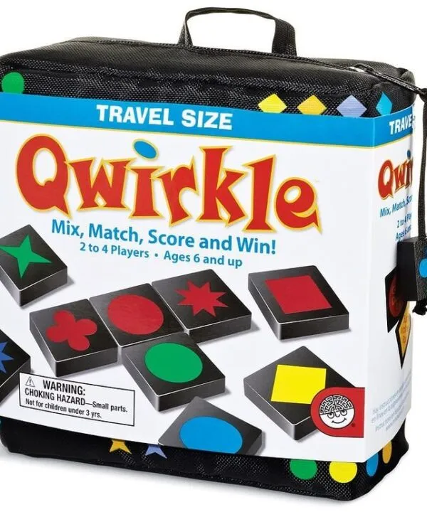 edukaciniai zaislai. Lavinamieji zaislai. Mindware . QWIRKLE kelioninis žaidimas