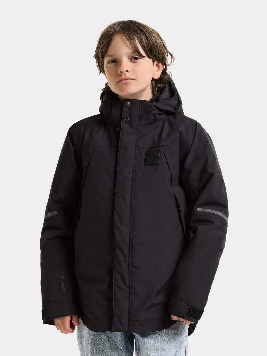 Didriksons žieminė striukė ZIRRA KIDS JACKET - Black