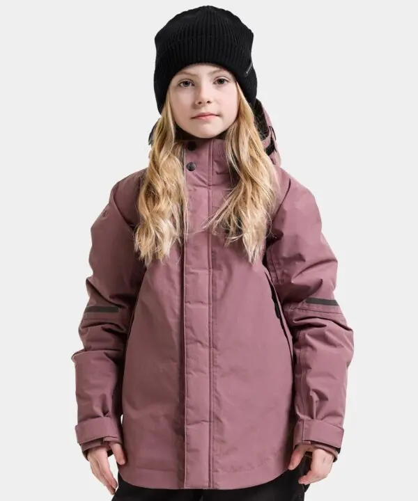 Didriksons žieminė striukė ZIRRA KIDS JACKET - Dulse Pink