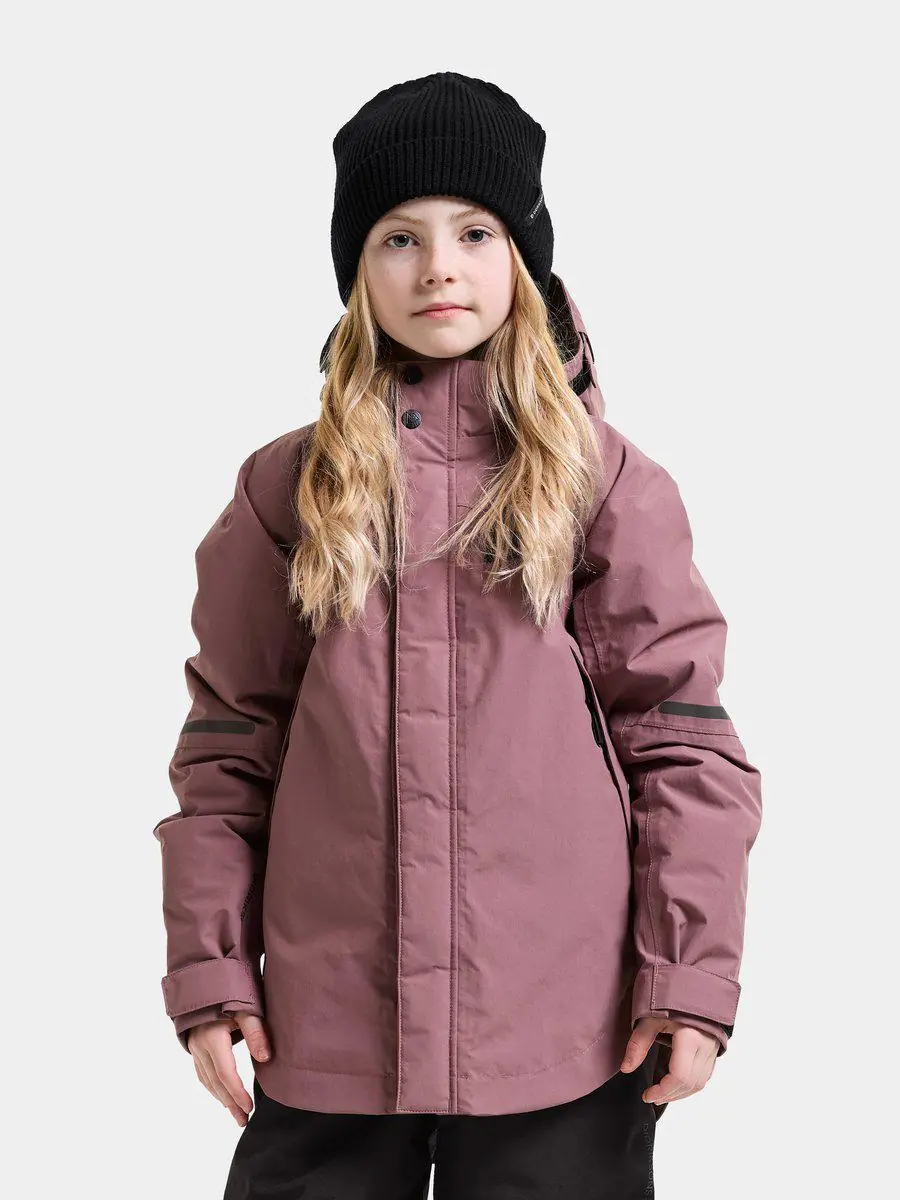 Didriksons žieminė striukė ZIRRA KIDS JACKET - Dulse Pink