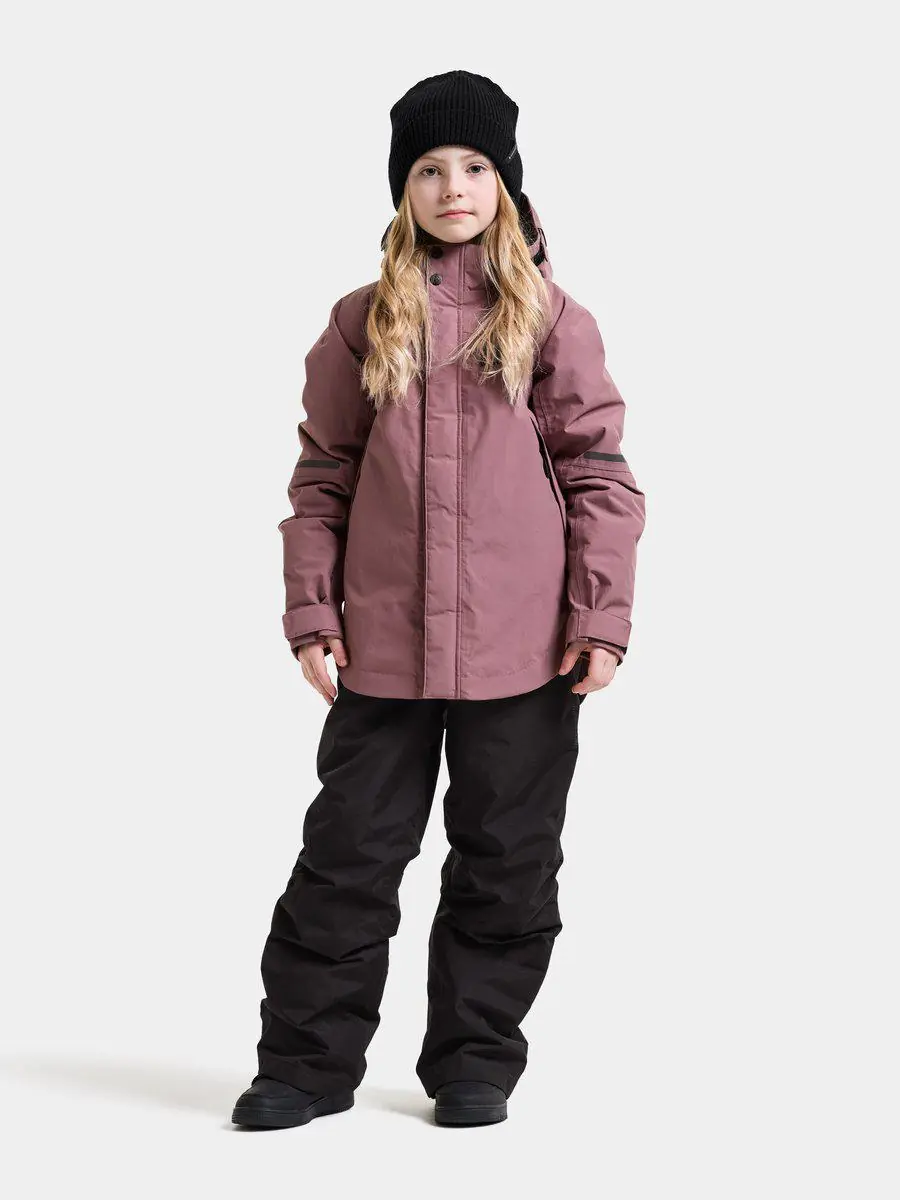 Didriksons žieminė striukė ZIRRA KIDS JACKET - Dulse Pink (Išankstinis užsakymas) - Image 2
